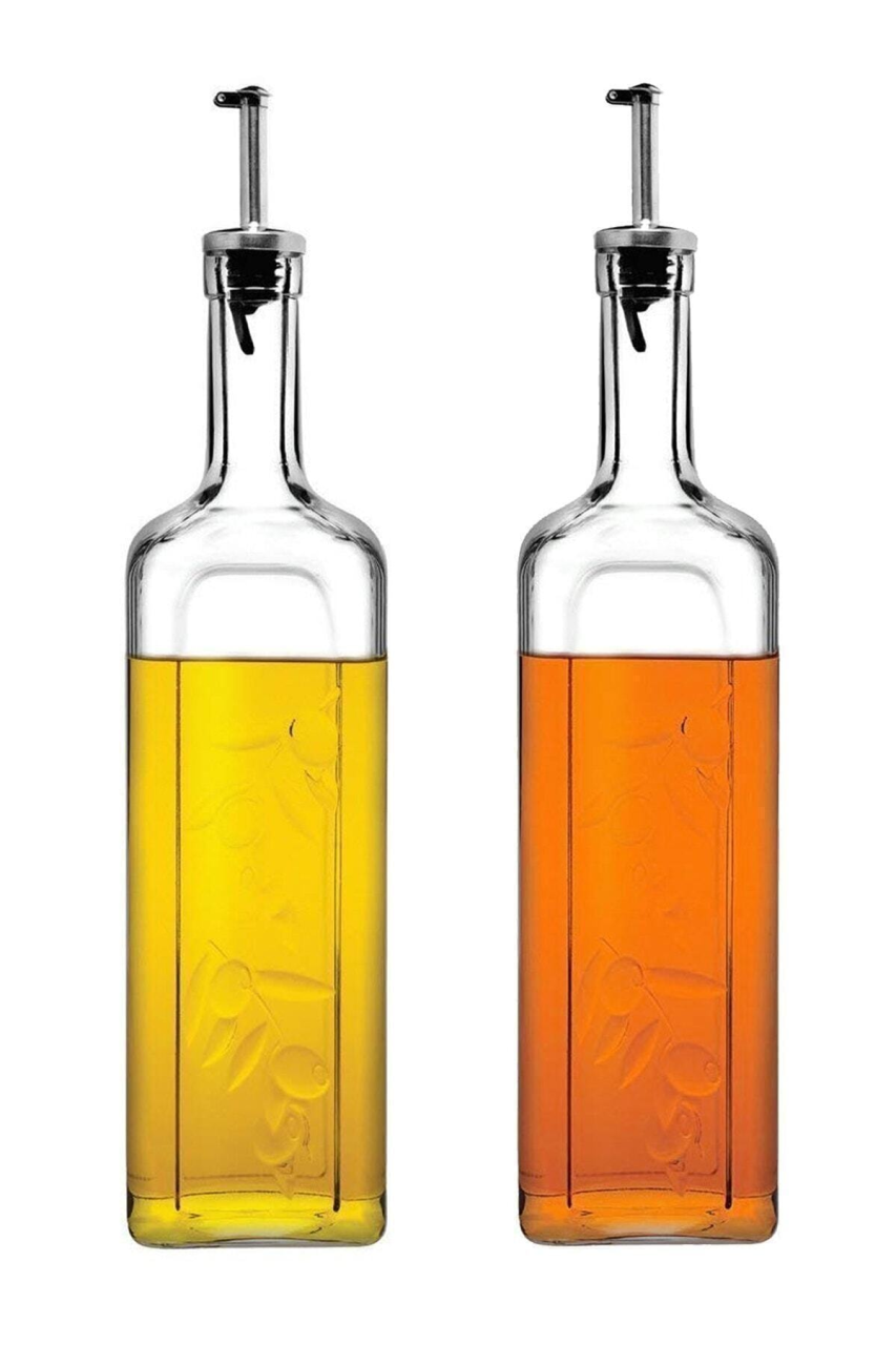 Paşabahçe 80230 Metal Uçlu 2'li Yağlık ve Sirkelik