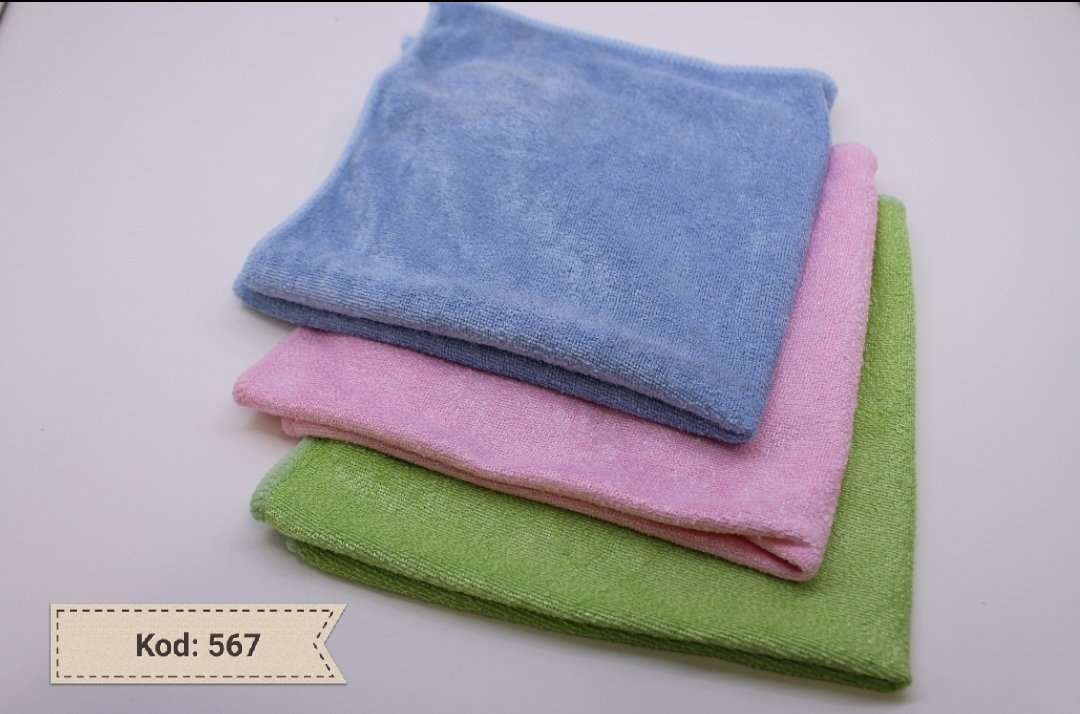 Softtex ithal Mikrofiber Bez 40x40 Parlak